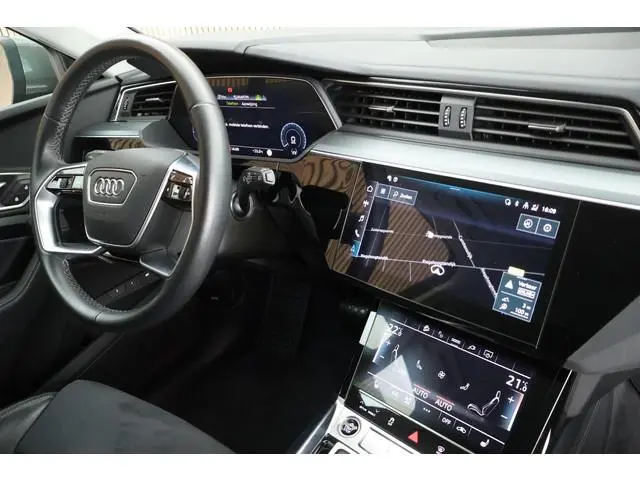 Audi Q8 e-tron 50 340pk quattro Advanced Edition 95 kWh SOH 100% Trekhaak Camera Sportstoelen Stoelv...