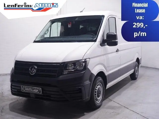 Volkswagen Crafter 2.0 TDI 140 pk L3H2 Lang / Laag Airco, Navi Airco, Deuren met Ramen, DAB+, PDC V+...
