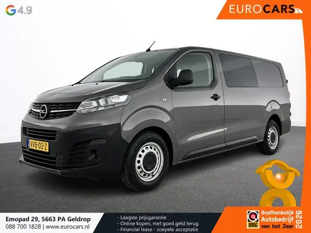 Opel Vivaro 2.0 CDTI L3H1 Dubbele Cabine Automaat Airco Navigatie Trekhaak Camera Cruise Control
