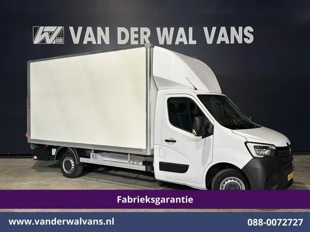 Renault Master 2.3 dCi 146pk Bakwagen 222cm hoog Laadklep Euro6 Fabrieksgarantie Airco | Camera | Na...