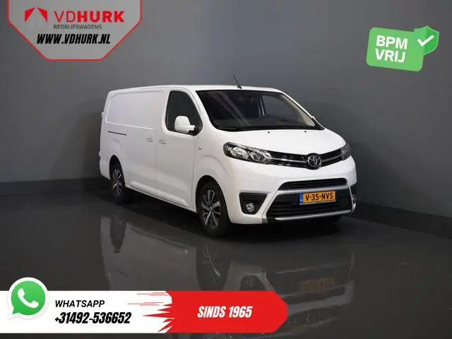 Toyota PROACE Worker 2.0 Aut. L3 Adapt.Cruise/ Headup/ Standkachel/ Stoelverw/ Keyless/ Carplay/ Nav...