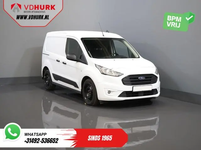 Ford Transit Connect 1.0 100 pk Trend BENZINE BPM VRIJ! Standkachel/ Stoelverw./ PDC/ Cruise/ Trekha...