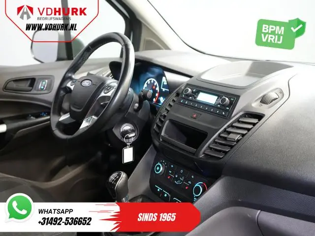 Ford Transit Connect 1.0 100 pk Trend BENZINE BPM VRIJ! Standkachel/ Stoelverw./ PDC/ Cruise/ Trekha...