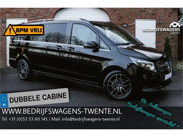 Mercedes-Benz V-Klasse 300d Extra Lang L3 237PK Automaat DUB/CAB 360°  Camera | Elektrische schuifde...