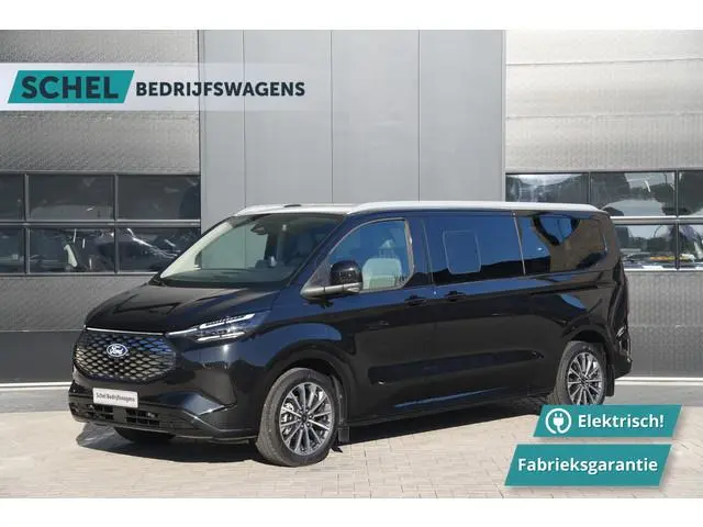 Ford Tourneo Custom E-Tourneo - 340 L2H1 Titanium X 218pk - Leder - ACC - DDS LED - Elektrische Deur...