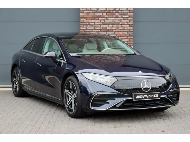 Mercedes-Benz EQS 450+ AMG Line 108 kWh | Luchtvering | Hyperscreen | Achterasbesturing | Distronic...
