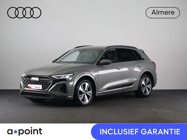 Audi Q8 e-tron 50 quattro Edition 95 kWh 340pk | SOH 96% | Lederen bekleding | | 20 inch lichtmetale...