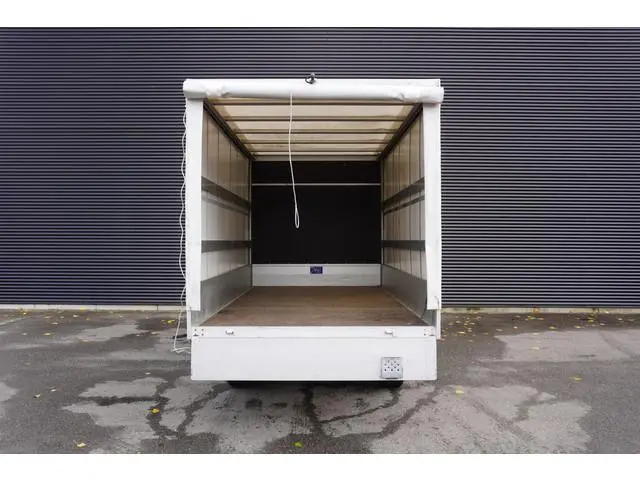 MAN TGE 140pk Huif Open laadbak Pritsche Plane Schuifzeil Apple carplay Camera Airco