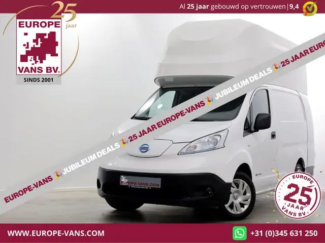 Nissan e-NV200 L2H2 XL Voltia 40 kWh 100% Elektrisch Snellader WLTP 200km SOH 89% 08-2021
