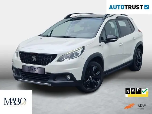 Peugeot 2008 1.2 110PK GT Line AUTOMAAT | PANO | Riem V.V. | Dealer onh. | LEDER | CAMERA | JBL Audi...