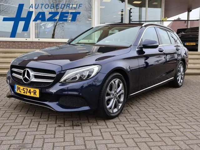 Mercedes-Benz C-klasse Estate 180 AUT. *85.348 km* + TREKHAAK | CAMERA | LED | NAVIGATIE | ORIG. NED...
