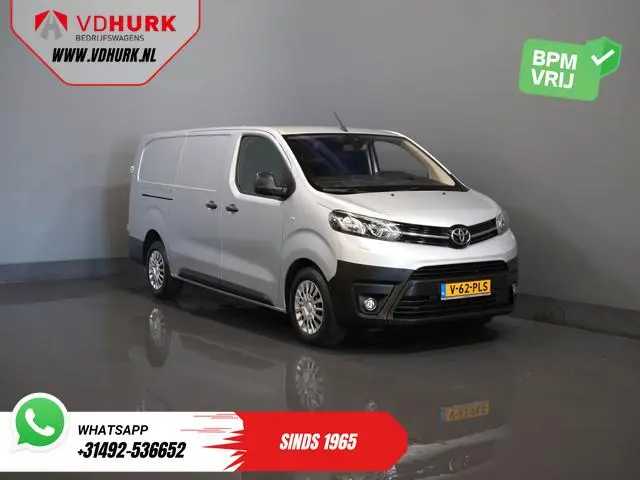 Toyota PROACE Worker 2.0 145 pk L3 2xSchuifdeur/ Adapt.Cruise/ Head Up/ Standkachel/ Stoelverw./ Car...