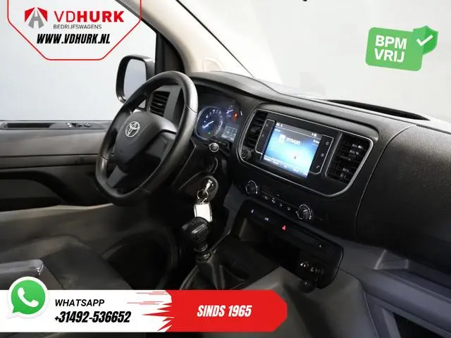 Toyota PROACE Worker 2.0 145 pk L3 2xSchuifdeur/ Adapt.Cruise/ Head Up/ Standkachel/ Stoelverw./ Car...