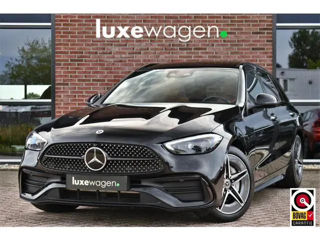 Mercedes-Benz C-klasse Estate 300 e AMG Line Pano HUD Trekh Distr 360 Night 2xMemo