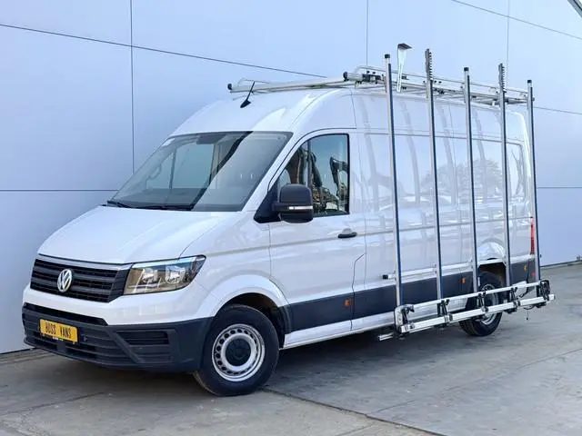 Volkswagen Crafter 2.0 TDI 140 PK Glasresteel Glastransporter L3H3 Camera Carplay Airco Cruise contr...