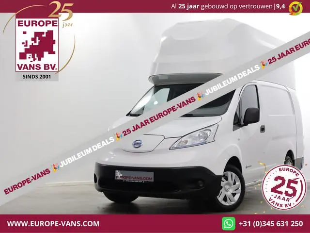 Nissan e-NV200 L2H2 XL Voltia 40 kWh 100% Elektrisch Snellader WLTP 200km SOH 91% 08-2021