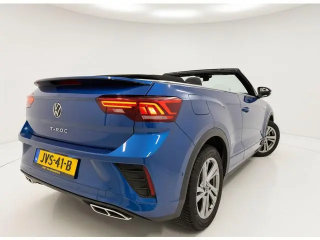 Volkswagen T-Roc Cabrio 1.5 TSI 150PK DSG R-LINE SPORT LED/NAVI/CARPLAY/TREKHAAK FABRIEKS GARANTIE