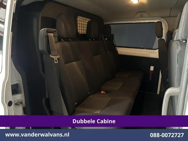 Ford Transit Custom 2.0 TDCI 131pk L2H1 Dubbele Cabine Euro6 Airco | 6-Zits | Cruisecontrol | 2550kg...