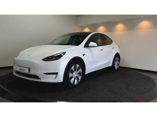 Tesla Model Y RWD 58 kWh | Leder Interieur | Houten afwerking | Verwarmde stoelen en stuur |  Soh (b...