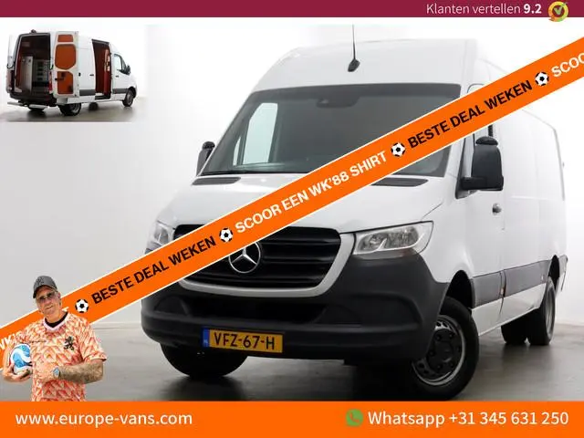 Mercedes-Benz Sprinter 516 CDI 163pk 7G Automaat L2H2 Camera/Inrichting/230V/Trekhaak 3500kg 05-2020