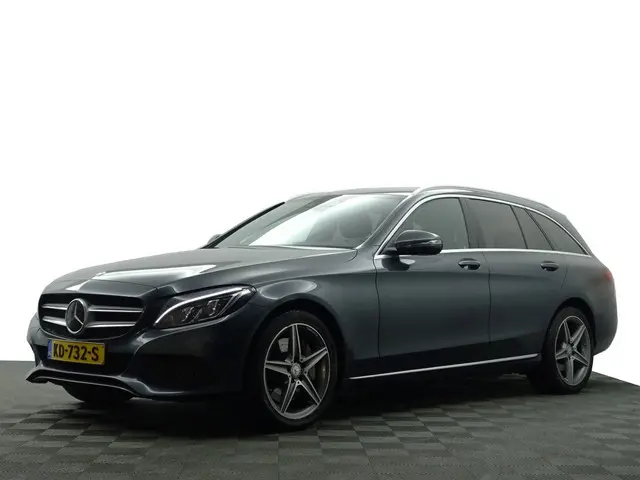 Mercedes-Benz C-klasse Estate 350 e Prestige Plus Aut- Leder Sport Interieur, Lane Assist, Camera, X...