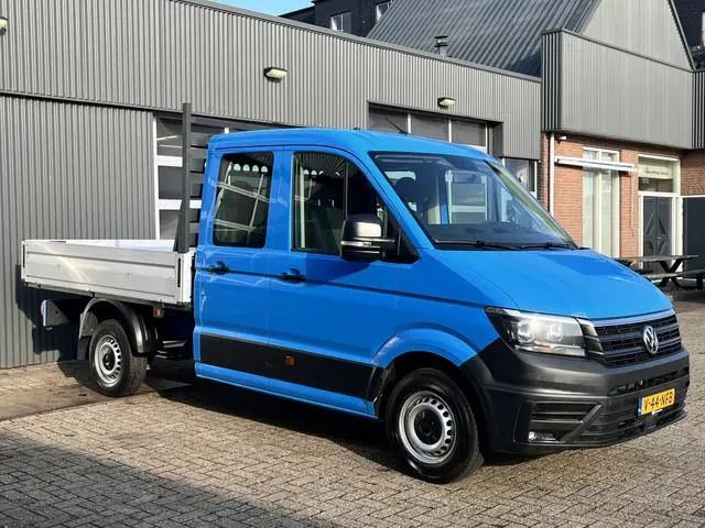 Volkswagen Crafter 35 2.0 TDI L3 DC Airco Cruise controle Euro 6 Pick-up Telefoonverbinding Voorruit...