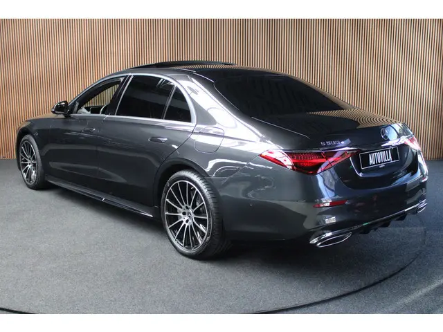 Mercedes-Benz S-klasse 580 e Lang AMG Line Full options! BTW auto! HUD Burmester Achterasbesturing M...