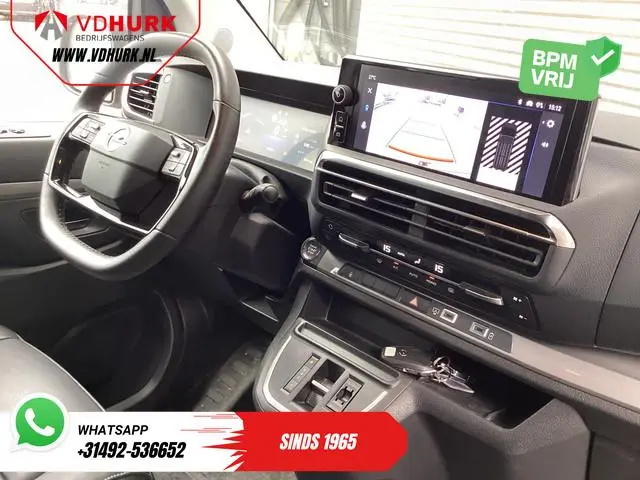Opel Vivaro 2.0 145 pk Aut. DC Dubbel Cabine LED/ Adapt.Cruise/ 2x Schuifdeur/ Massage/ Stoelverw./...