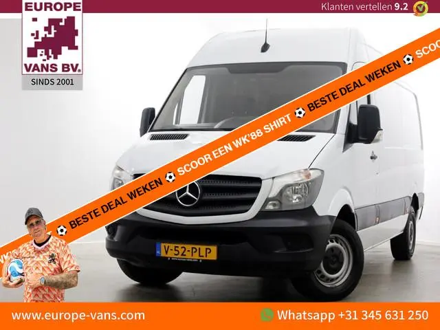 Mercedes-Benz Sprinter 316 CDI 163pk E6 L2H2 Airco/Cruise Control/Trekhaak 3500kg 12-2018