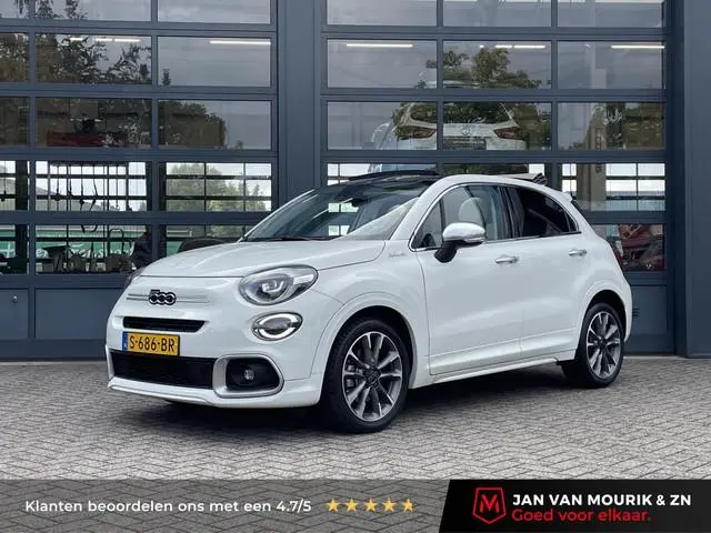 Fiat 500 X 1.5 Hybrid Dolcevita Special Edition Cabrio | Beige dak | Leder | Navi