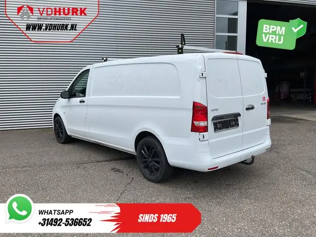 Mercedes-Benz Vito 119 CDI Aut. L3 LED/ Carplay/ Stoelverw./ Standkachel/ Navi/ Cruise/ Camera/ Airc...