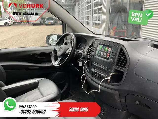Mercedes-Benz Vito 119 CDI Aut. L3 LED/ Carplay/ Stoelverw./ Standkachel/ Navi/ Cruise/ Camera/ Airc...