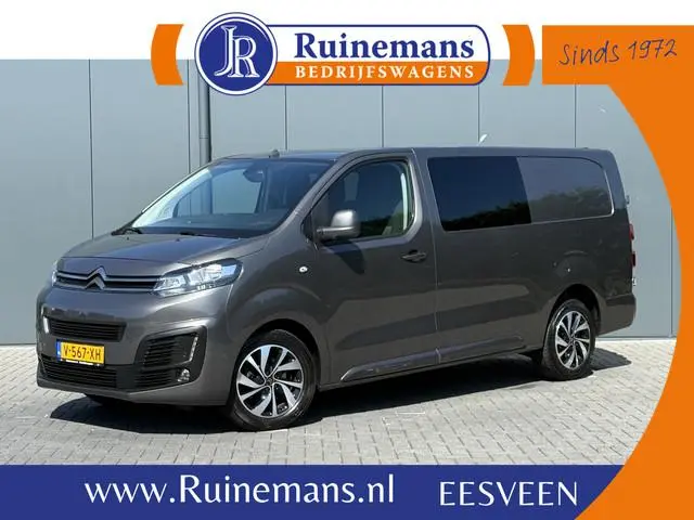 Citroën Jumpy 2.0 BlueHDI 123 PK SPORT/ DUBBELE CABINE / L3H1 / 6-PERSOONS / 1e EIG. / CRUISE / PDC...