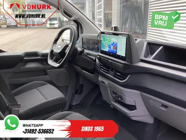 Ford E-Transit Custom L2 Trend 71 kWh 370 km WLTP LED/ 2.3t Trekverm./ Standkachel/ Stoelverw./ Carp...