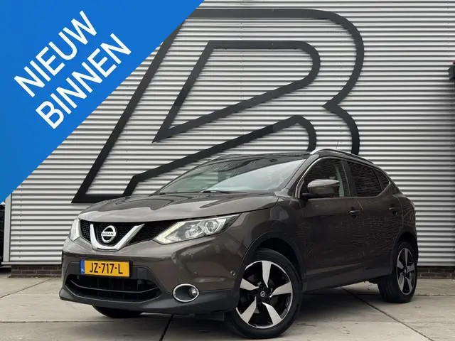 Nissan Qashqai 1.2 Business Edition 2e Eigenaar|Navi|Pano|360 Camera|Clima|Cruise|Trekhaak|Leder|Sto...