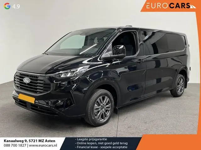 Ford Transit Custom 300 2.0 TDCI L2H1 Limited Dubbele Cabine Automaat Carplay Airco Navigatie Parkee...