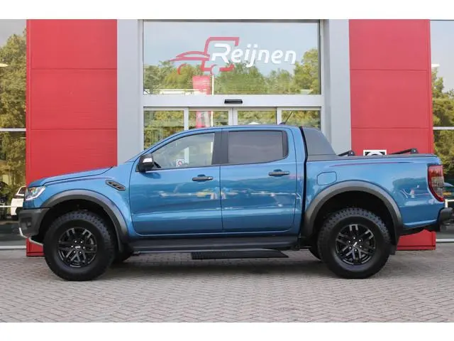 Ford Ranger 2.0 EcoBlue 214PK AUTOMAAT RAPTOR | 2500KG TREKGEWICHT | TREKHAAK | 17" "DYNO GREY" LICH...
