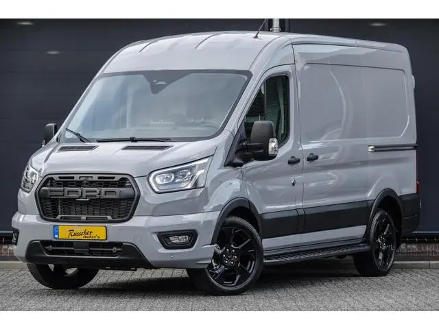 Ford Transit L2H2 | 2.0Tdci 165Pk A8 Aut. | 350 | Raptor Edition | 2x Schuifdeur | Nieuw Model | Gre...