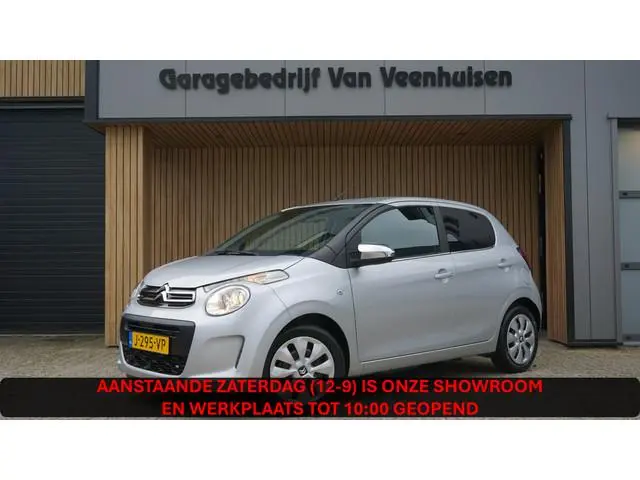 Citroen C1 1.0 VTi 72pk 5Drs Feel Airco Bluetooth Elek.Pakket Chrome-Pack *NL auto* 59033km!