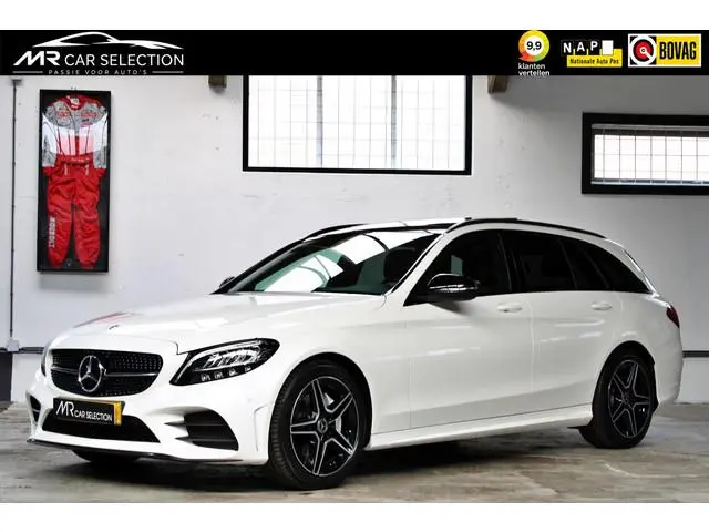 Mercedes-Benz C-klasse Estate 200 Business Solution AMG | Night | Panoramadak | Apple / Android | Le...