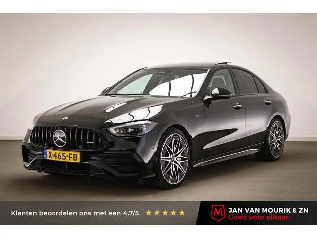 Mercedes-Benz C-klasse AMG 43 4MATIC | PANORAMADAK | DIGITAL LIGHT | KUIPSTOELEN | STOELVENTILATIE |...