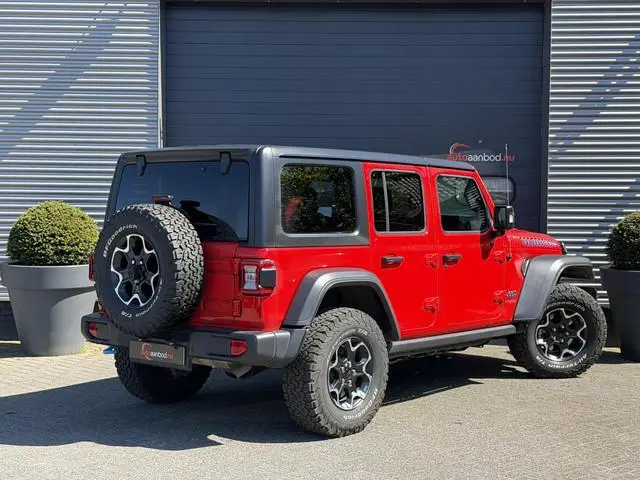 Jeep Wrangler Unlimited 4xe 380 Rubicon Afneembare Dakdelen | Navigatie | Camera | Stoel/Stuurverwar...