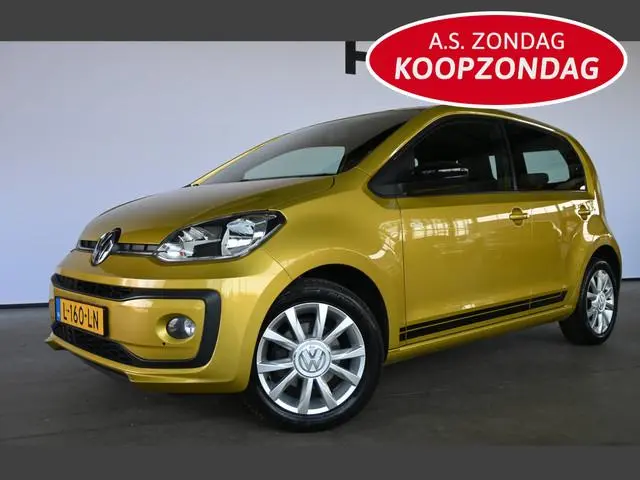 Volkswagen Up! 1.0 BMT CLUB High Up! Airco Stoelverwarming Lichtmetaal Dealer Onderhouden! Inruil Mo...
