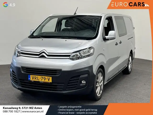 Citroen Jumpy 2.0 BlueHDI 120 XL Club Dubbele Cabine Apple CarPlay Navigatie Cruise Control Parkeers...