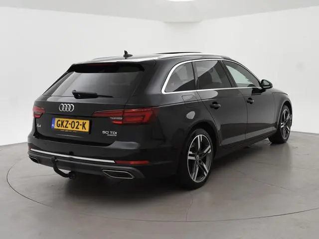Audi A4 Avant 50 TDI 3.0 V6 286 PK AUT. QUATTRO SPORT + PANORAMA TREKHAAK 1900 KG | MASSAGE | STOELV...