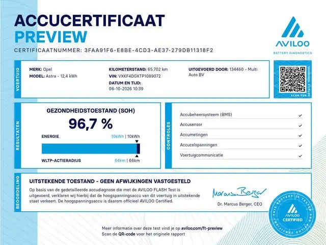 Opel Astra Sports Tourer 1.6 Turbo PHEV Elegance 180pk | SOH 96,7% | Adaptive Cruise | 360 Camera |...