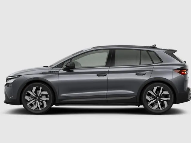Škoda Elroq Sportline Elektromotor 210 kW / 286 PK SUV Graphite Grey | Trekhaak wegklapbaar | 3.000,...