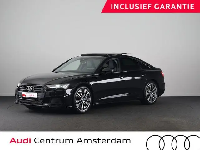 Audi A6 Limousine 50 TFSI e quattro S edition 299pk | SOH 92% | Panoramadak  Lederen bekleding | 360...