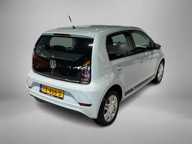 Volkswagen Up! 1.0 60pk BMT High UP! · Cruise Control · P-Sensoren · 15"Velgen · Airco · Telefoonhou...