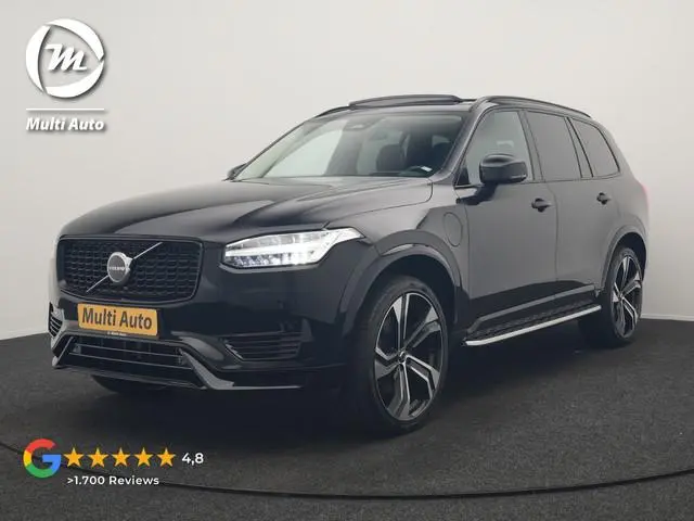 Volvo XC90 T8 Recharge AWD Ultimate Dark  7 Persoons 456pk PHEV LONG RANGE  Dealer O.H | Trekhaak af...